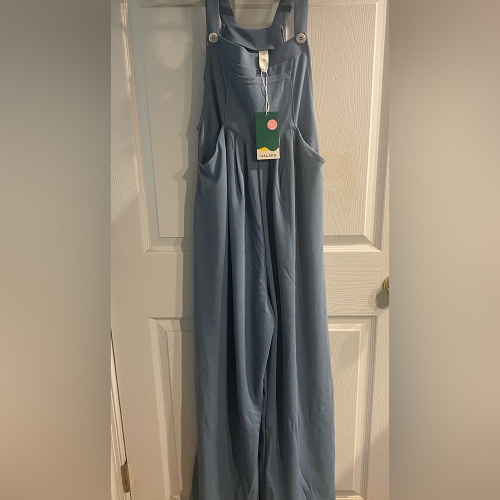 Halara jumpsuit-NWT-XS blue